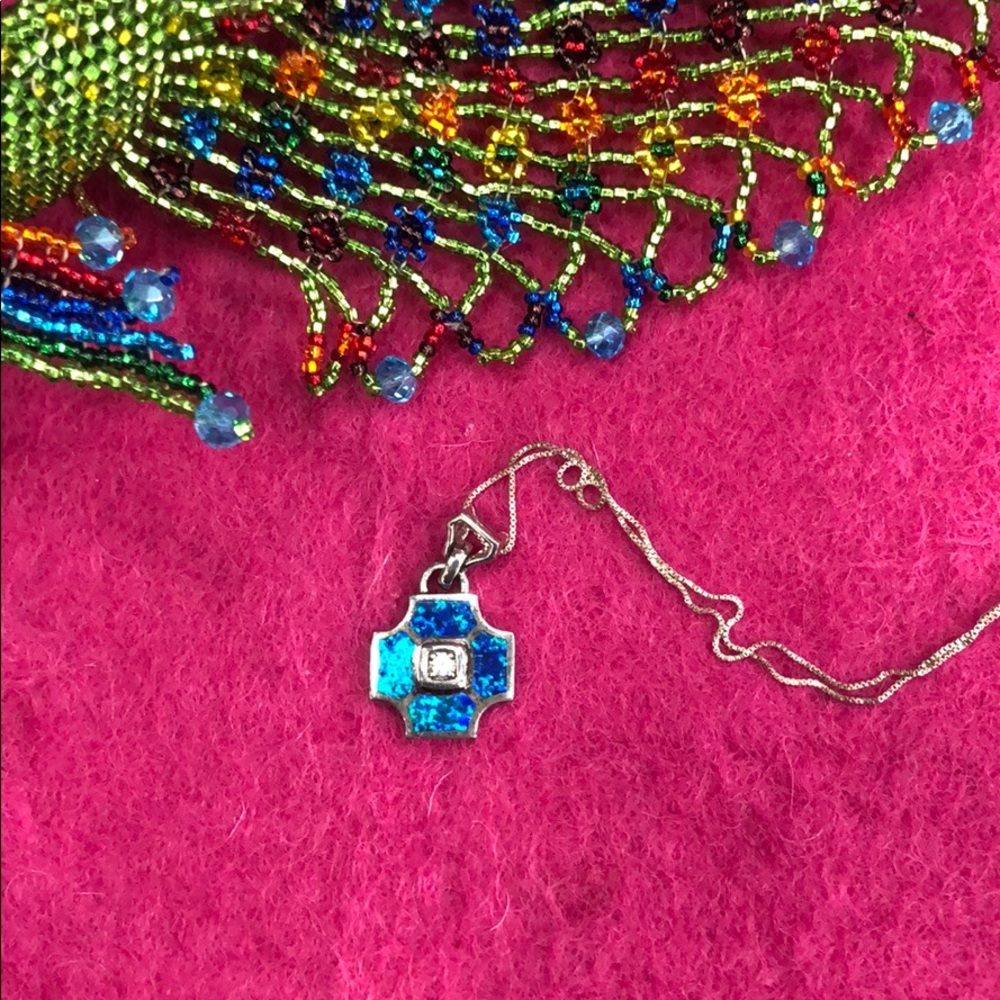 Opal necklace